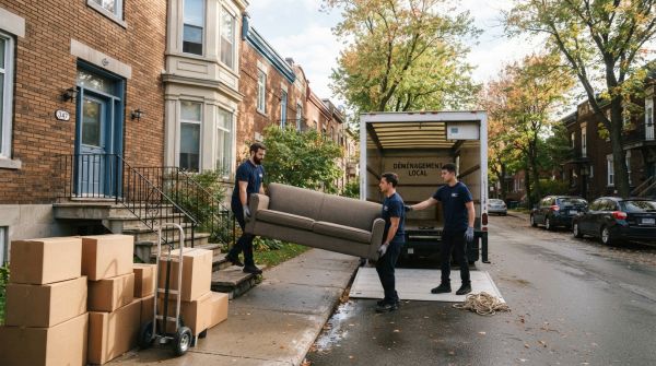Les services de déménagement locaux : Quoi savoir avant de réserver