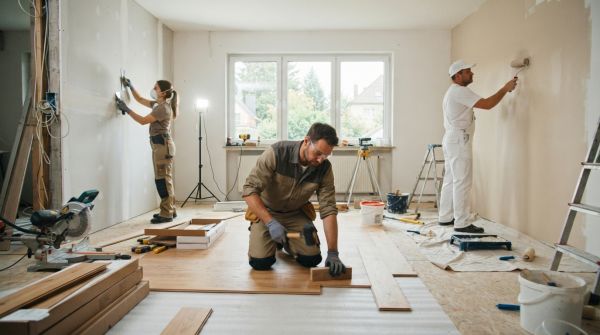 Top conseils pour installer parquet, plaques de plâtre et peinture