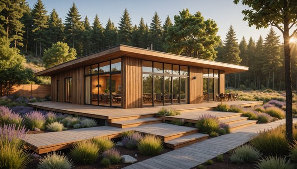 Construire une maison en bois : un choix esthétique et écoresponsable